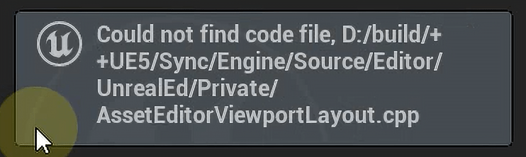 Unreal Engine 5 “ Could Not Find Code ” Error Fix
