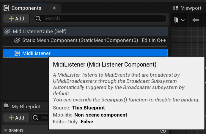 UE5 React To MIDI File Events