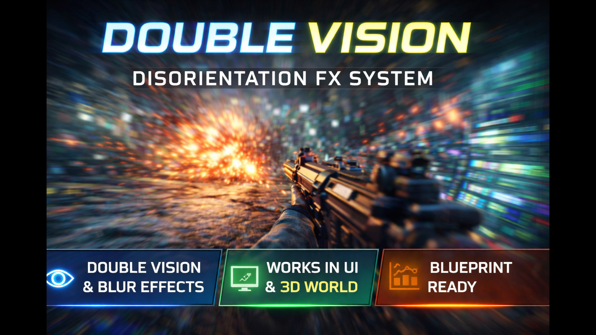 Double Vision UE5 effect