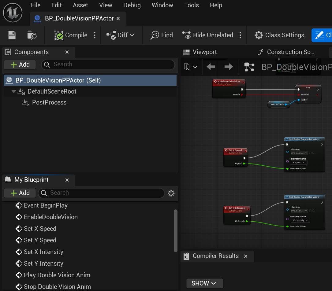 Double Vision Runtime functions