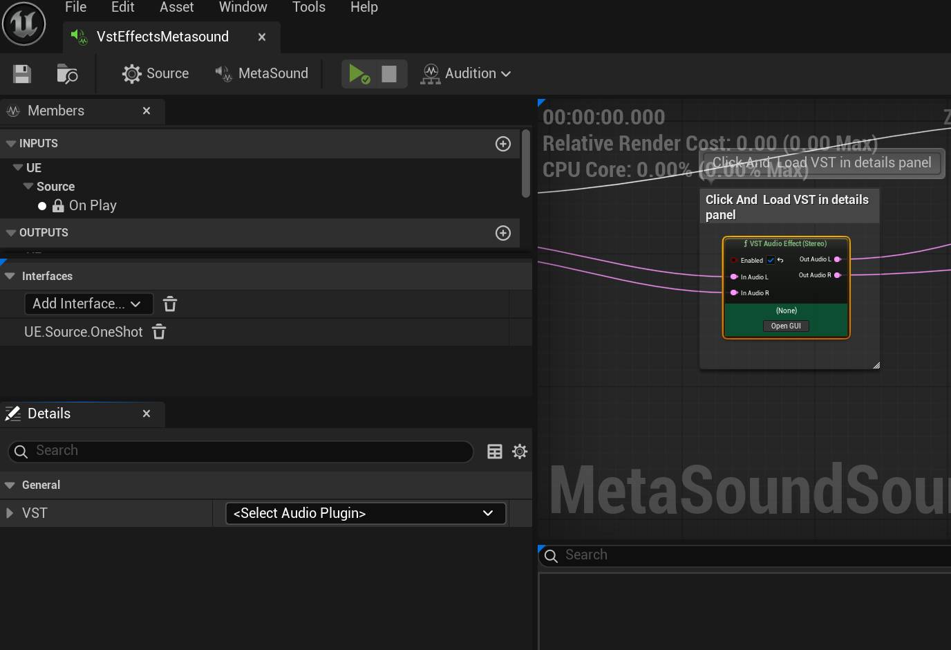 Vst Audio Effect Metasound Node Configuration