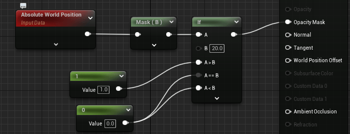 UE5 Opacity Mask In The Material Editor With Rotation – Materials